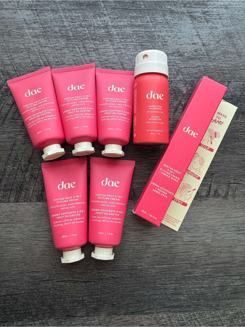 dae Cactus Fruit 3-in-1 Styling Cream — Pink